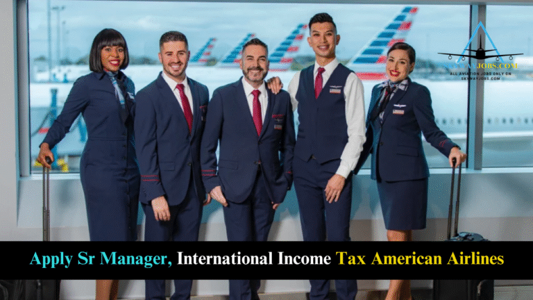 Apply Sr Manager, International Income Tax American Airlines